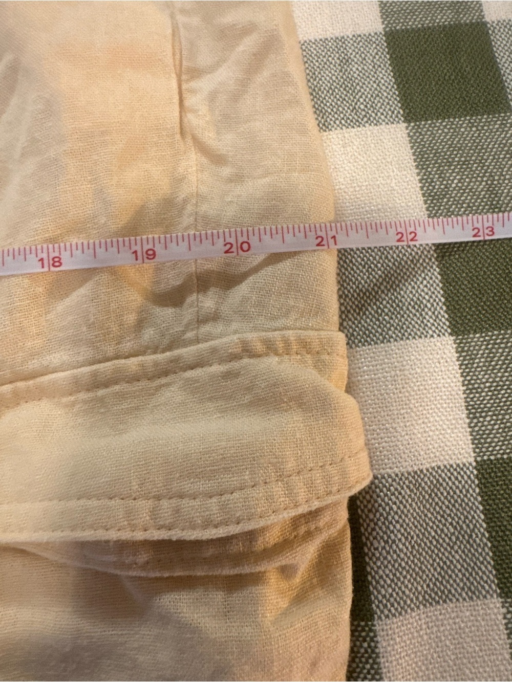 Banana Republic Women’s Pull-on Drawstring Linen Blend Cargo Pants - Picture 7 of 10